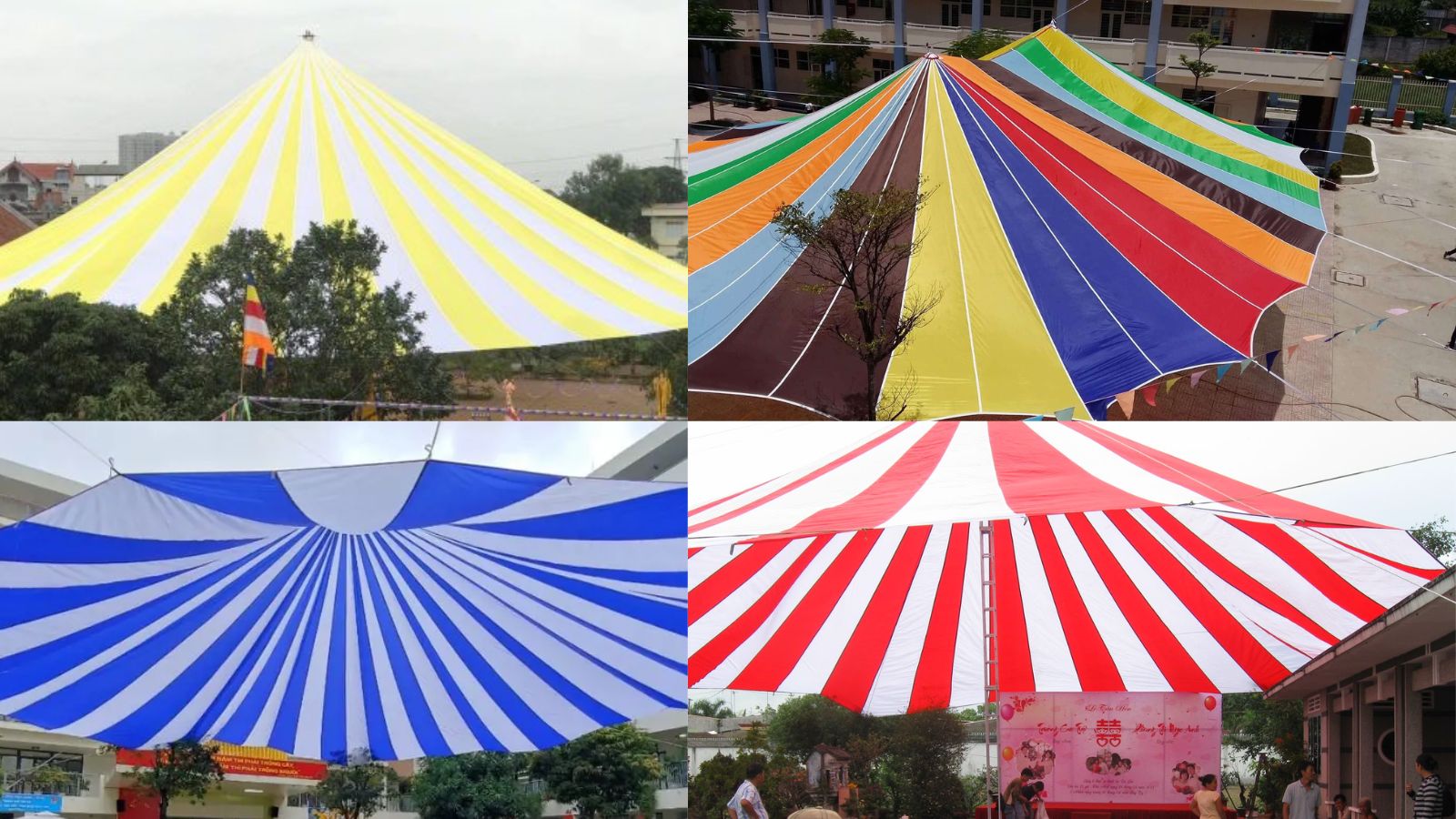 Cho thuê dù sự kiện giá rẻ nhất Sóc Sơn - Hà Nội